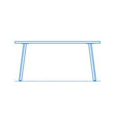 Furniture Dining Tables Rockwell Unscripted Easy Table Round Svg Line Art, Free Vectors File
